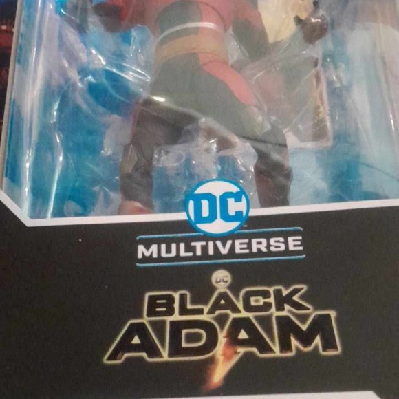 Black Adam Atom Smasher DC Comics MultiVerse Action Figure Christmas Gift - Picture 4 of 5